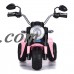 6V Kids Ride On Motorcycle Toy Battery Powered Electric 3 Wheel Bicycle Pink   